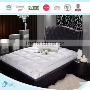 Modern Design White Duck Down & Feather Mattress Topper thumbnail-1