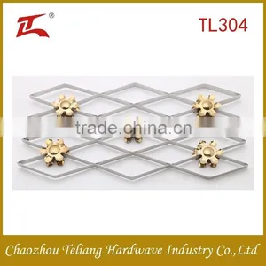 Free Sample Windows & Gate Decorative Accessories Flower Stainless Steel thumbnail-1