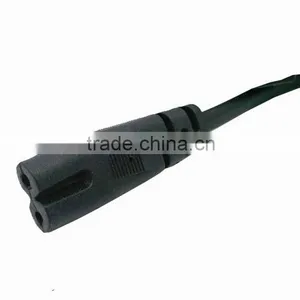 China Manufacturer of Power Cable/ European Strand 8 Tail 2 Pin Power Cord thumbnail-3