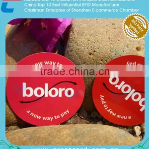 Color Printing PVC 29mm Round NFC Sticker thumbnail-2