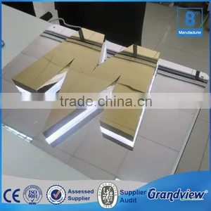 Mirror Stainless Steel Screws Fixing Outdoor Waterproof Led Letters thumbnail-1