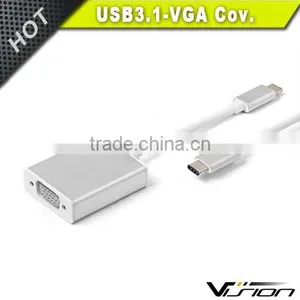 Vision New Product High Speed USB3.1 to VGA Adapter for Mac. thumbnail-1