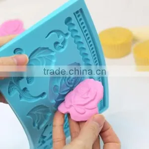 Silicone Mold Fondant Flowers for Cakes thumbnail-4