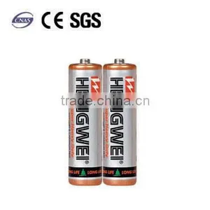 R6 Battery Packs AA 1.5V Saline R6-2/S BATTERY CARBON ZINC thumbnail-1