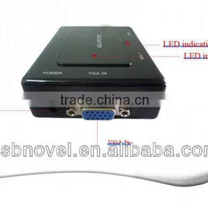 VGA 2 Port Splitter,vga Splitter,2 Ports Vga Adapter in Hight Quality thumbnail-4