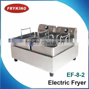 Dual Tank Electric Deep Fryer to Fry Different Food thumbnail-1