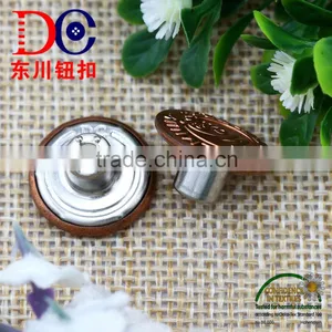 Eco-Friendly Oeko-tex 100 Round 17mm Jean Metal Denim Button thumbnail-6