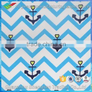 Wave Anchor Print Nylon Spandex Lycra Fabric Suppliers thumbnail-1