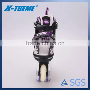 2016 Hottest Sports Roller Shoes Cotton Lining Fabric pu Wheel Roller Skate Shoes thumbnail-2