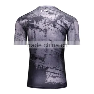 Men's Patriotic Protect This House Performance Training T Shirt Men Compression Tights Sports T Shirt thumbnail-3