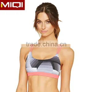 The Fitness Sports Bra For Women In Sexy Design in Sublimation Pattern thumbnail-2