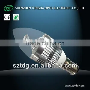 Low Voltage 3w 4w 5w Led Candle Bulb B15 DC12V-24Vdimmable (CE& Rohs) thumbnail-1