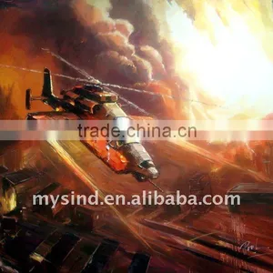 Fighter Plane Art Painting Picture thumbnail-1