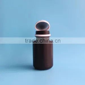 Wholesale Good Quality 125ml HDPE Pill Bottles With Tearing Cap,125cc Brown Medicine Bottle thumbnail-2