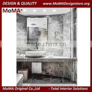 Modern Hotel Bathroom Furniture Customize Marble Vanity Top thumbnail-1