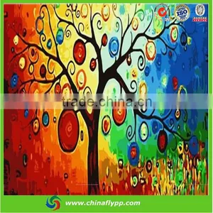 Self Adhesive Canvas Waterproof Textile---Waterproof Canvas Sticker Roll thumbnail-1