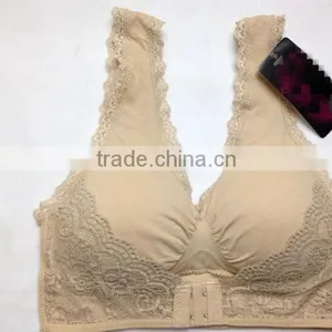 Wholesale Factory Price New Arrivial Padded Sexy Seamless Yoga Sport Bra thumbnail-6