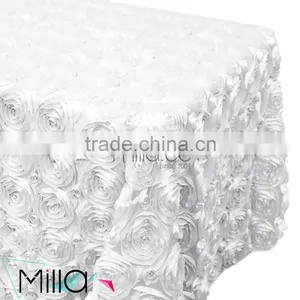 2016 Promotional Satin Rose Table Cloth thumbnail-2