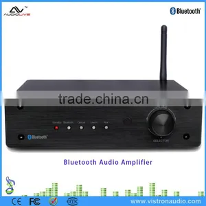 Class D 2X50W RMS 4ohm Professional Wireless Bluetooth Home HiFi Audio Amplifier thumbnail-2