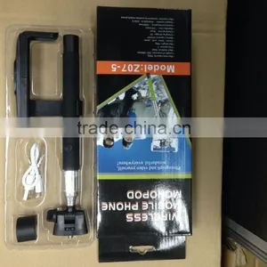Factory Supply Z07-5 Selfie Stick and Monopod With Bluetooth Inside thumbnail-1