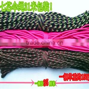 550 Paracord Parachute Cord Lanyard Rope Mil Spec Type 7 Strands Outdoor Paracord thumbnail-3