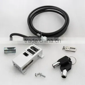 Desktop Lock CPU Lock PC Computer Monitor LCD Mouse Keyboard Security Cable Lock Kit thumbnail-1