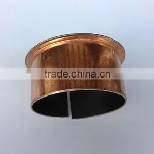 Copper Plated Flanged Steel Bushing With Teflon(PTFE) thumbnail-4