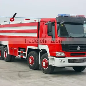 New Arrival Factory Sale Top Level 25ton Sinotruk Howo 8x4 Rescue Fire Engine thumbnail-2