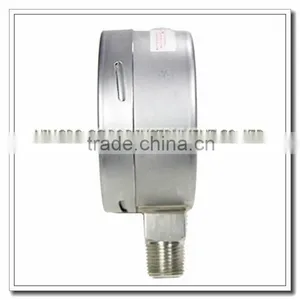 High Quality 4 Inch All Stainless Steel Oil Filled Manometer thumbnail-5