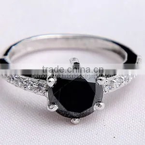 Black Moissanite Rings Wholesaler In India thumbnail-4