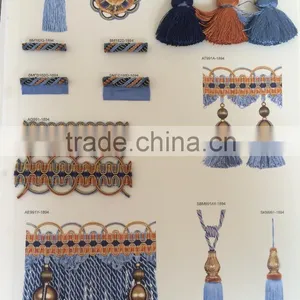 [YZLACE] Tassels Lace Curtains Wholesale 10020 thumbnail-4