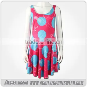 Europe Printed Lady Dresses Sport Female Clothing thumbnail-1