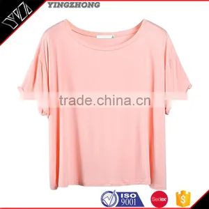 Manufacturer China Women's Clothing Cotton Bluk t- Shirt /loose Shirt Women Cheap Price thumbnail-1