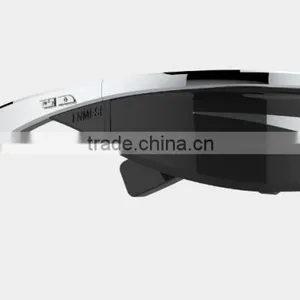 Factory Price Full HD Wifi Bluetooth Android 98" VR Glasses Video thumbnail-3