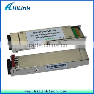 CWDM Module Singlemode 1470nm XFP 80Km Reach With CDR thumbnail-2