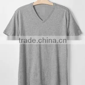 Wholesale Cheap Plain Deep v Neck Shirts for Men thumbnail-2