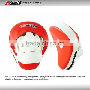 High Quality Arched Martial Art Focus Pad GX9324-1 White Color thumbnail-1