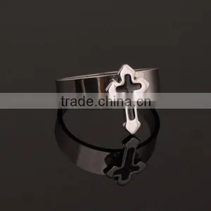 Yiwu Jewelry Factory Direct Sale Stainless Steel Gay Men Ring thumbnail-1