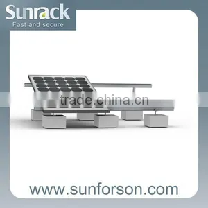 Adjustable Flat Mount for off Grid System thumbnail-1