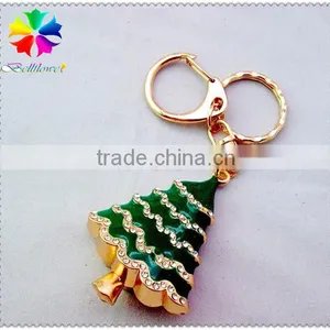 Pretty Fashion Christmas Tree for 3D Shape Keychain,Zinc Alloy 3D Shape Keychain,keychain for 3D Shape Colorful Matel thumbnail-1