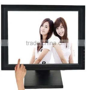 Square Screen 17" Resistive Touch Scteen LCD Monitor For POS ATM thumbnail-2