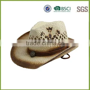 Hollow Out Panama Women Foldable Straw Hat thumbnail-4