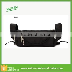 Single Shoulder Strap Bag Men Big Black Bag Fit Belt Single Shoulder Strap Bag Men thumbnail-2