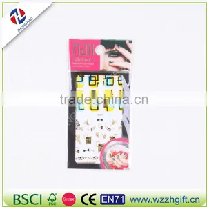 New Arrived Wholesale Elegant Fancy Customized Craft Ecofriendly Quality Decoration Nail Art Wraps thumbnail-1