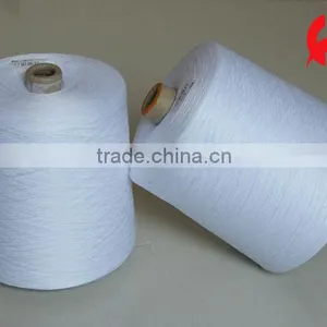 Bleach White 30s/1 Vortex Viscose Yarn for Knitting Socks thumbnail-1