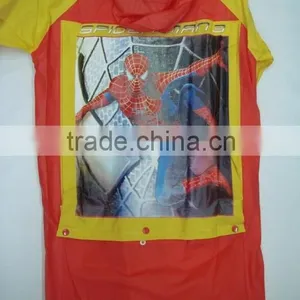 Yellow 100%waterproof Pvc Raincoat - Buy Pvc Raincoat,Teenage Raincoats,Yellow Fashion Pvc Raincoat thumbnail-5
