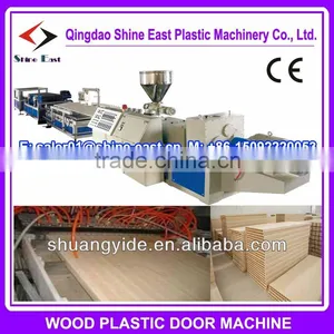 High Output! Wpc PVC Plastic Window Profile Machine / Plastic Profile Extrusion Machine thumbnail-1