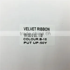 Wholesale 7/8" Metallic Velvet Ribbon,Velvet Tape,Velvet Ribbon thumbnail-3