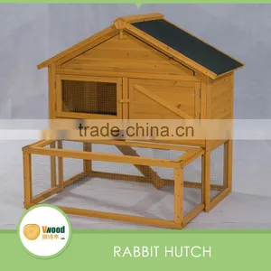 Rabbit Hutch With Big Run Cage thumbnail-1