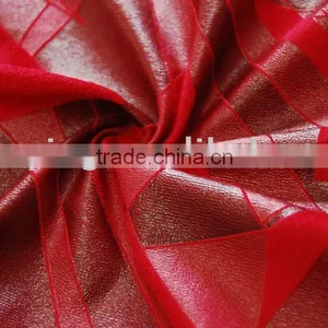 Stamped Suede Curtain Fabric thumbnail-1